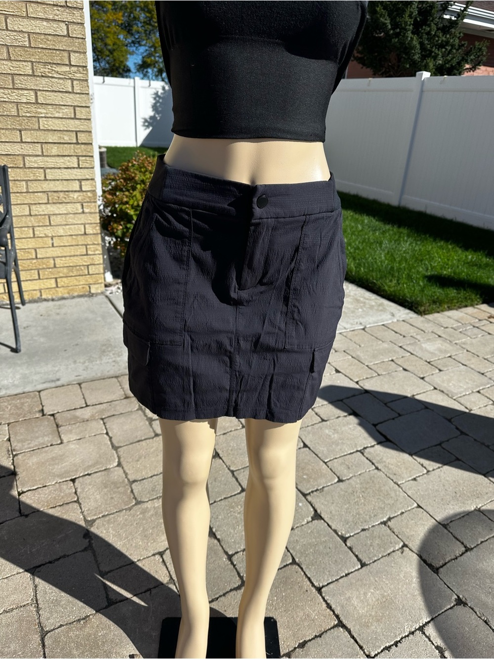 Athleta Black skort size 12